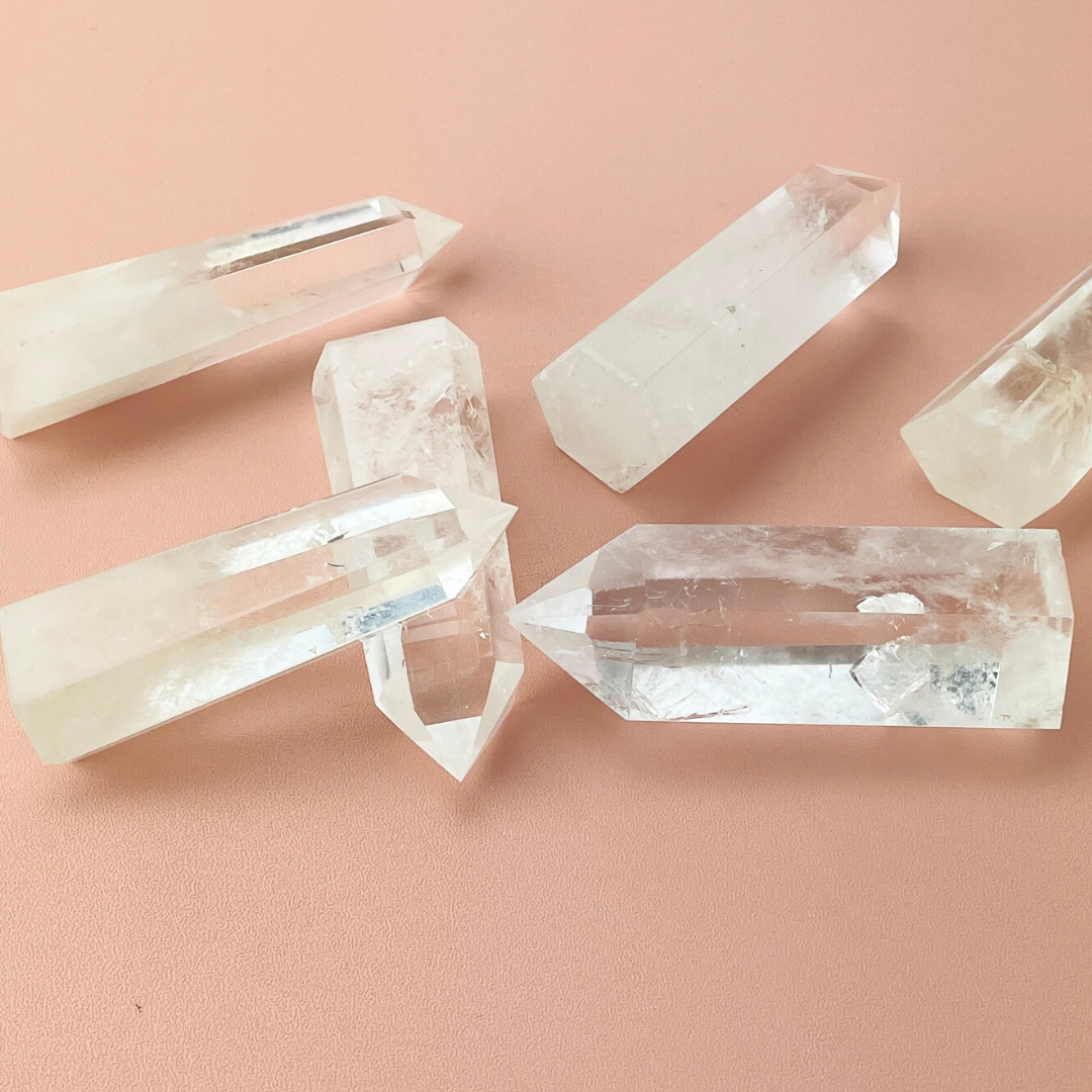 Natural Clear Quartz Crystal Point