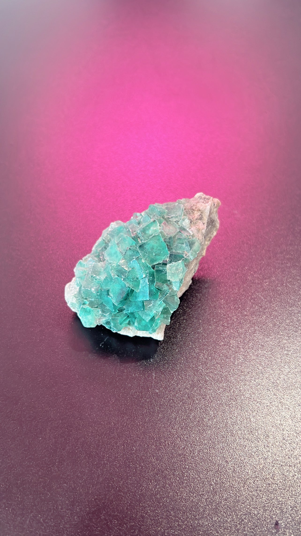 Green Fluorite Cluster