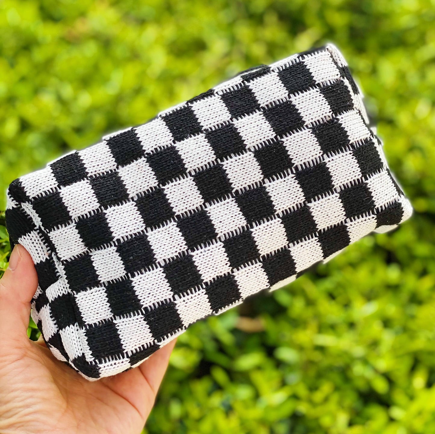 Check Yourself Cosmetic Bag (black)