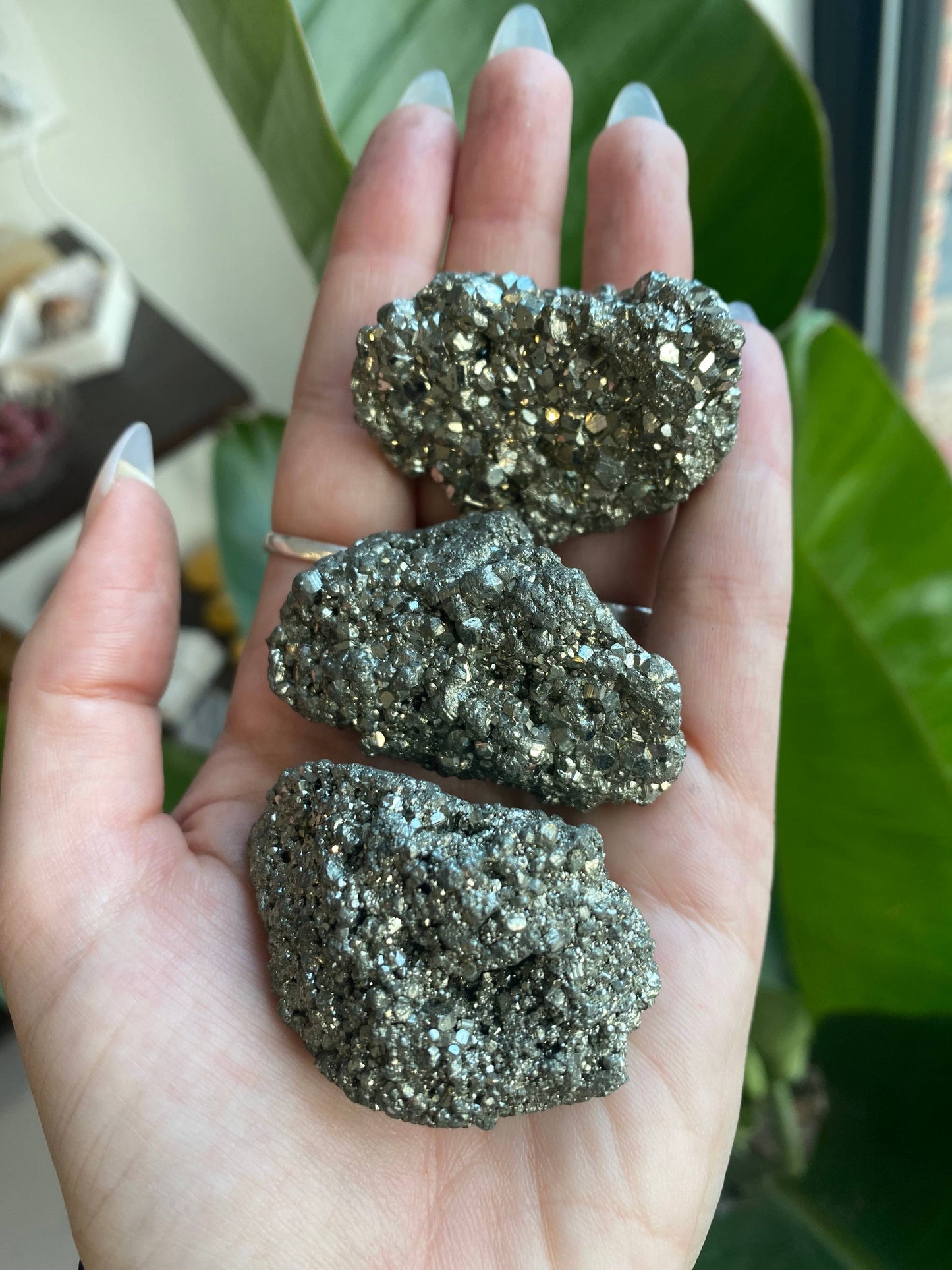 Pyrite Crystal Cluster