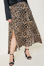 Load image into Gallery viewer, Go Wild Leopard Midi Skirt