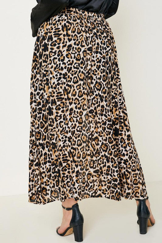 Wilde leopard 2024 wrap skirt